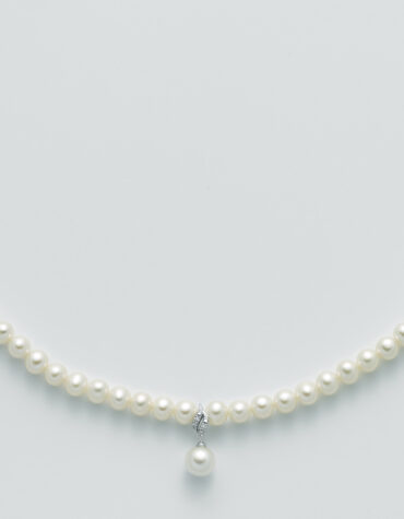 Collana Donna Miluna Perla E Diamanti PCL5527